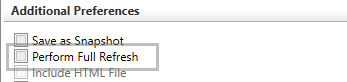 Refresh Options During Generation