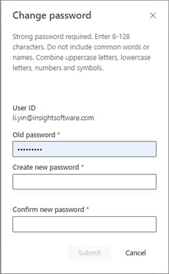 Change Password