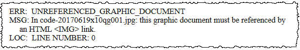 The Unreferenced Graphic Document Error