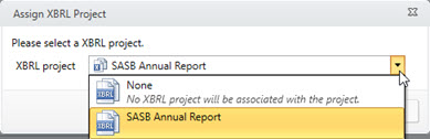 Assign XBRL Project