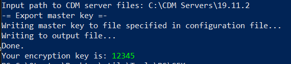Get Encryption Key