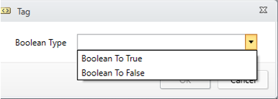Dialog to Select Boolean Type