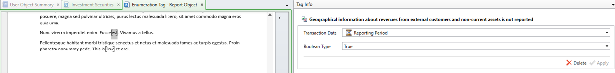 Tag Info for Boolean Concept Type